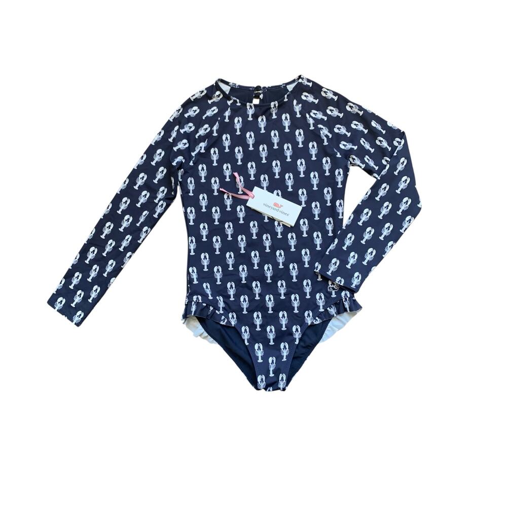 Vineyard Vines NWOT Lobster Swimsuit 10-12